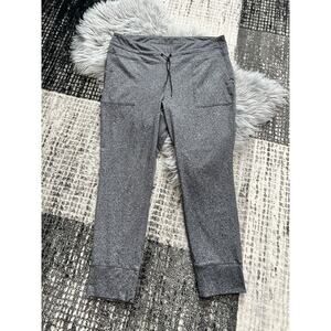 OLD NAVY Active Heather Gray Athletic Pants Size 3X High-Rise Jogger Go-Dry‎